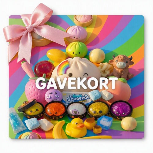 Gavekort – Squishyfabrikken - Squishyfabrikken