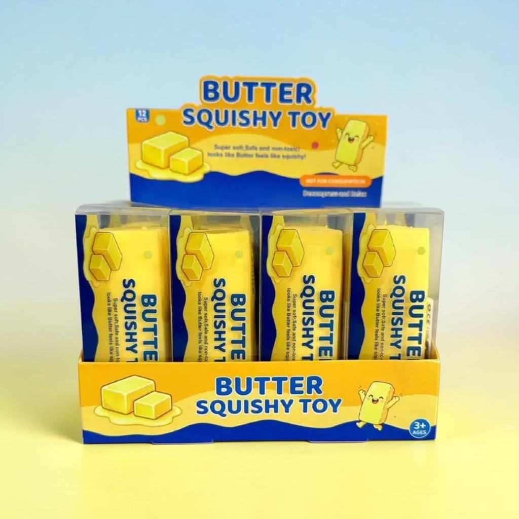 Butter Stick Squishy Leketøy – Crunchy Slow Rising, ASMR