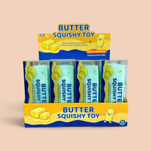 Butter Stick Squishy Leketøy – Crunchy Slow Rising, ASMR